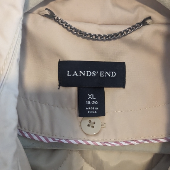 Land's End women's trench coat with removable insulation XL - Picture 5 of 8